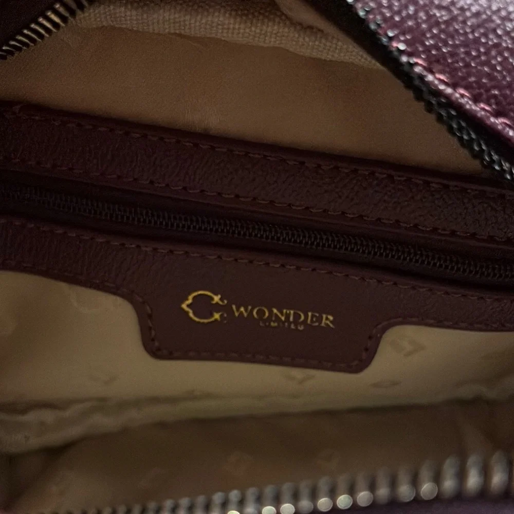 C. Wonder Pink and Purple Small Crossbody Bag - Picture 6 of 7